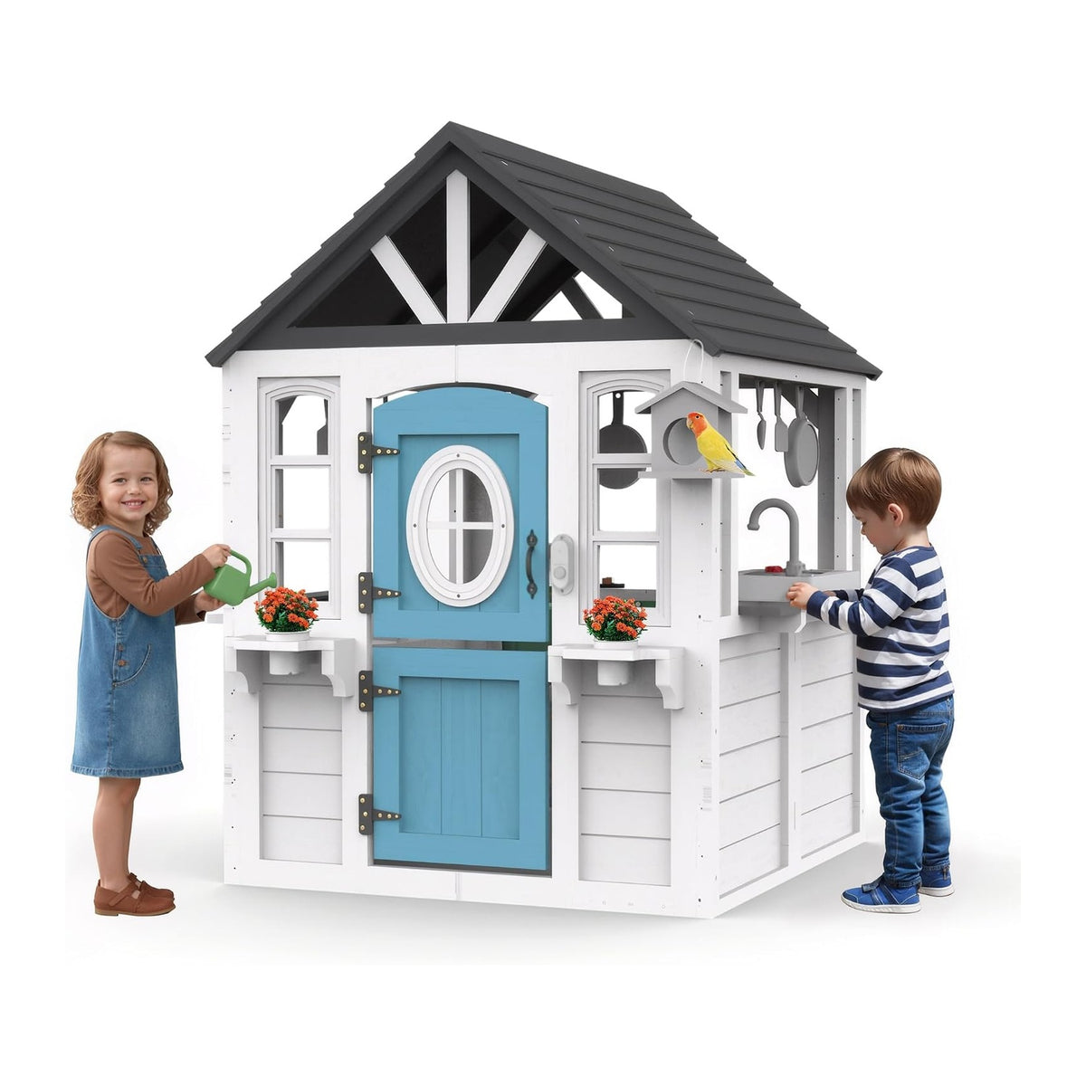 Little Creek Cottage Holz-Spielhaus
